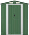 vidaXL - Tuinschuur - 192x108x223 - cm - gegalvaniseerd - staal - groen