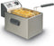 Fritel Profi 3505 - Friteuse - Gepatenteerd dubbel verwarmingselement - Inox