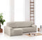 Hoes voor chaise longue met korte armleuning links Eysa ROC Wit 180 x 120 x 360 cm
