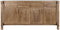 Dientafel Home ESPRIT Natuurlijk Gerecycleerd Hout Elmhout 183 X 57 X 90 cm