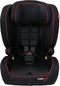 Carkids I-Size Autostoeltje Jessie 76-150cm Zwart/Rood - ISOFIX - Veiligheid - Comfort -
