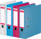 Pergamy ordner, voor ft A4, volledig uit PP, rug van 8 cm, geassorteerde kleuren 10 stuks