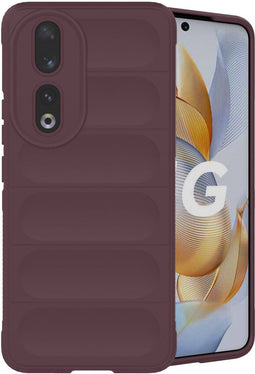 imoshion Hoesje - Geschikt voor Honor 90 - EasyGrip Backcover - Aubergine