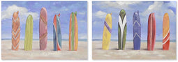 Schilderij Home ESPRIT Branding 100 x 3 x 70 cm (2 Stuks)