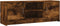 vidaXL - Tv-meubel - 102x30x37,5 - cm - bewerkt - hout - gerookt - eikenkleurig