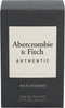 Abercrombie & Fitch - Authentic Men - Eau De Toilette - 50ML