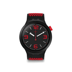 Swatch SO27B102 - Polshorloge - Quartz - Rood