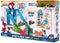 MARVEL Spidey and His Amazing Friends - Spidey's Mega Jump HQ Track Set - Dubbele racebaan 99 cm met lift en 2 exclusieve voertuigen (2 stuks)