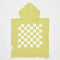 Sunnylife Kids SwimtimeBeach Games Hooded Towel Checkerboard