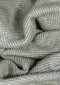 Hondendeken Visgraat Groen (Olive) - Wol - Geurbestendig - Hypoallergeen - 150x90 - TBCo Scotland