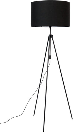 Zuiver Lesley Vloerlamp/ Staande driepoot lamp Zwart