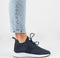 PS Poelman ROBIN - Heren Sneakers - Vetersluiting - Donker Blauw - Maat 41