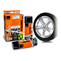 Foliatec Spray Film (Spuitfolie) Set - zilver metallic 2x400ml