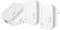 STRONG Powerline 600 Kit Mini - Trio Prises CPL - 600 Mbps - Plug & Play - Wit (3-pack)