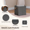 Woltu Opbergboxen Set - 3 Stuks - Opvouwbaar - 29x29x28cm - Grijs (3 stuks)