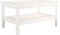 vidaXL - Salontafel - 80x50x40 - cm - massief - grenenhout - wit