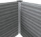 vidaXL - Plantenbak - verhoogd - 100x50x54 cm - HKC - grijs
