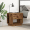 vidaXL - Nachtkastje - Oud - Hout - 45x34x44 - cm - Engineered - Wood