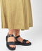 PS Poelman SATURNOS - Dames Sandalen - Chunky - Zwart - Maat 38
