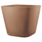 Vierkante bloempot - DEROMA - Origin - 12 L - Terracotta