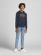 JACK&JONES JUNIOR JJSOLDIER - Sweat Hoodie - Camouflage letters - Maat 176