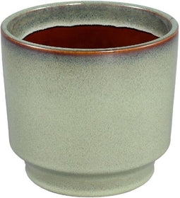 PTMD Bloempot Romaya - 17x17x16 cm - Keramiek - Groen