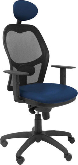 Bureaustoel met hoofdsteun Jorquera malla Piqueras y Crespo NSPAZMC Marineblauw