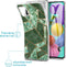 iMoshion Hoesje Geschikt voor Samsung Galaxy A51 Hoesje Siliconen - iMoshion Design hoesje - Groen / Meerkleurig / Goud / Green Graphic