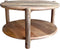 Old Inn - Mango salontafel naturel rond 75 cm