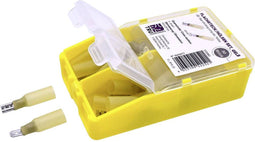TRU COMPONENTS TC-6646708 Assortiment kabelschoenen 4 mm² - 6 mm² Geel 60 stuk(s)
