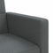 vidaXL - Slaapbank - met - kussens - stof - donkergrijs