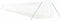vidaXL - Tuinkas - met - stalen - frame - 48 - m² - 24x2x2 - m - wit