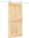 vidaXL - Schuifdeur - met - beslag - 95x210 - cm - massief - grenenhout