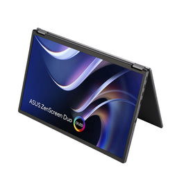 ASUS ZenScreen Duo OLED MQ149CD - Duo USB-C Monitoren - 14 Inch - 100% DCI-P3 - Zilver