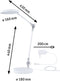 Paulmann AS Numis LED Desk lamp 11W wit White Switch dim kab 2,00m
