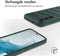 iMoshion Hoesje Geschikt voor Samsung Galaxy S23 Hoesje Siliconen - iMoshion EasyGrip Backcover - Donkergroen