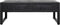 Salontafel Finn - salontafel zwart - salontafel met lade - 120 cm