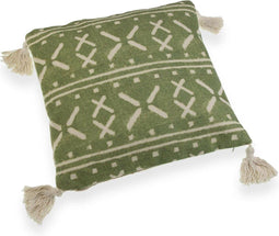 Kussen Versa Groen Kwastjes 10 x 45 x 45 cm