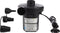 Juskys Opblaasbaar ligbad L - PVC - 400 L - Zwart/Wit