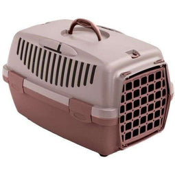 Transportdoos - KERBL - Gulliver 1 - 48 x 32 x 31 cm - Roze/Bruin