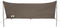 vidaXL - Kampeerluifel - waterdicht - 438x376x212 - cm - bruin