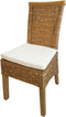 SVJ Eetkamerstoelen - 54x47x97 cm - Rotan - Bruin - Set van 4