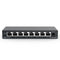 Ruijie RG-ES108GD - Schakelaar - 8x RJ45 1 Gbps - Zwart
