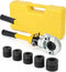 Malmoo Perstang TH Set - Hydraulische Krimptang - 360° draaibare perskop - (inclusief TH16, TH20, TH25, TH26 & TH32)