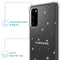 iMoshion Hoesje Geschikt voor Samsung Galaxy S20 Hoesje Met Koord - iMoshion Design Hoesje met Koord - Goud / Transparant