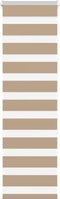 vidaXL - Zebra - Blind - 45x150 - cm - stofbreedte - 40,9 - cm - polyester - zandbruin