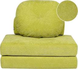 OLDEN - Slaapbank - Lichtgroen - Corduroy