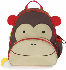 Skip Hop Zoo Rugzak Aap - 10 liter - Comfortabele schouderbanden