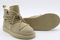 Alpacas W66C0112B - Winterboots - Warm lamsvacht - Sand - Maat 37