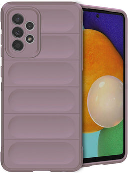 imoshion Hoesje - Geschikt voor Samsung Galaxy A52 (4G) / A52s / A52 (5G) - EasyGrip Backcover - Paars